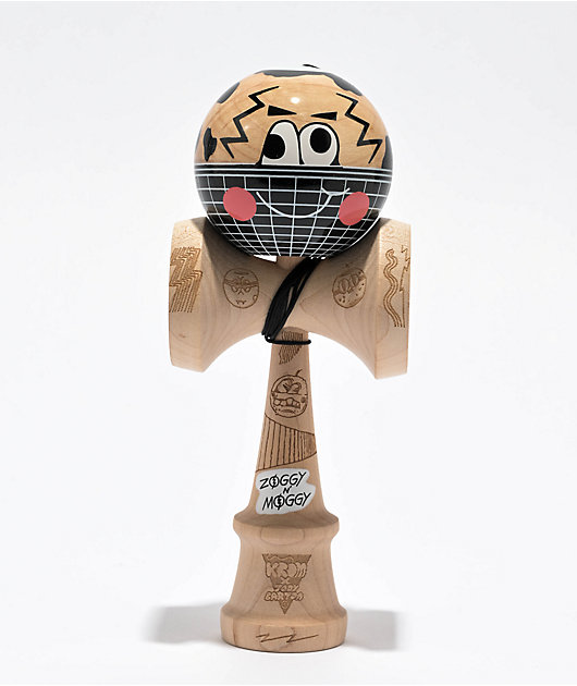 KROM x Jody Barton Zoggy & Moggy Gridball Kendama | Zumiez