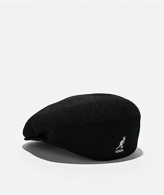 Kangol Tropic 504 Ventair Black Flat Cap