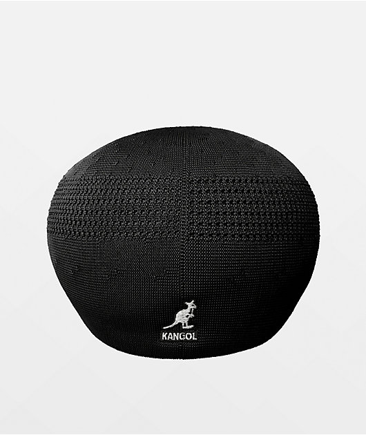 Kangol Tropic 507 Ventair Black Flat Cap