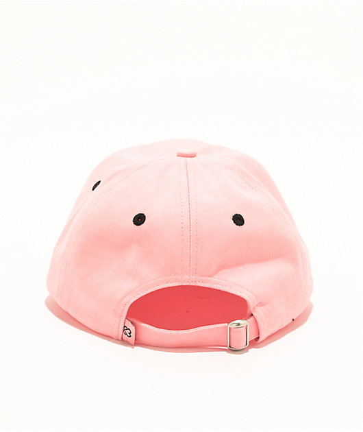 Keep A Breast Foundation I Heart Boobies Embroidered Pink Strapback Hat