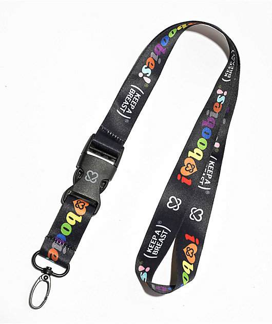 Keep A Breast Foundation I Heart Boobies Pride Lanyard Keep A Breast Foundation