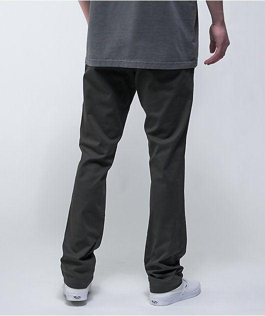 charcoal chino pants