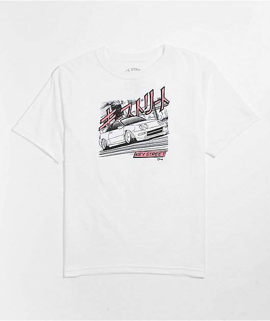 Key Street Boys Speedin' White T-Shirt