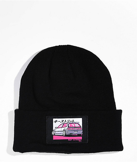 Key Street Chisai Black Beanie | Zumiez