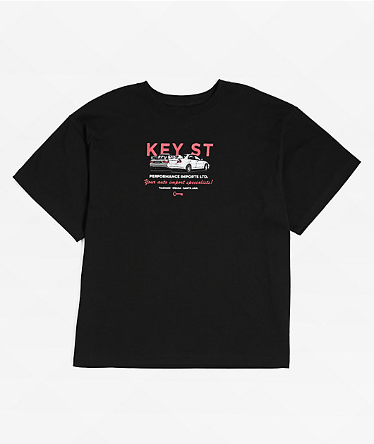 トップス Utility Game Shirts LZMFG Safari Division GTR Black T-Shirt | Zumiez