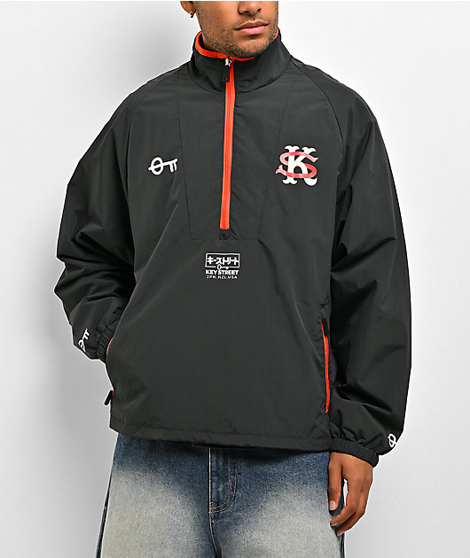 Key Street FC 2.0 Black Anorak Jacket