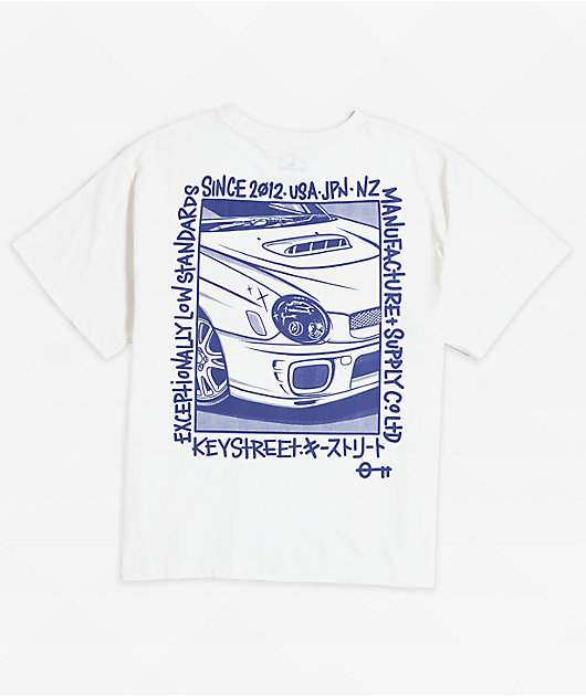 Key Street Halftone Natural T-Shirt | Zumiez