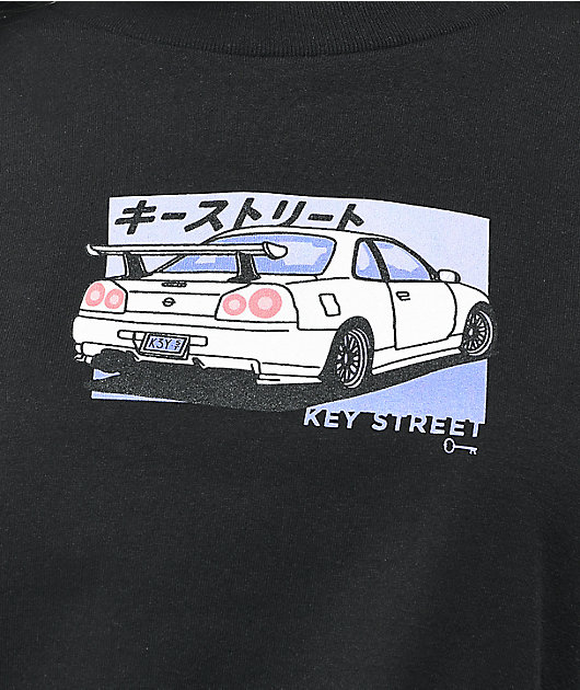Key Street Kaiju Karuma Black T-Shirt