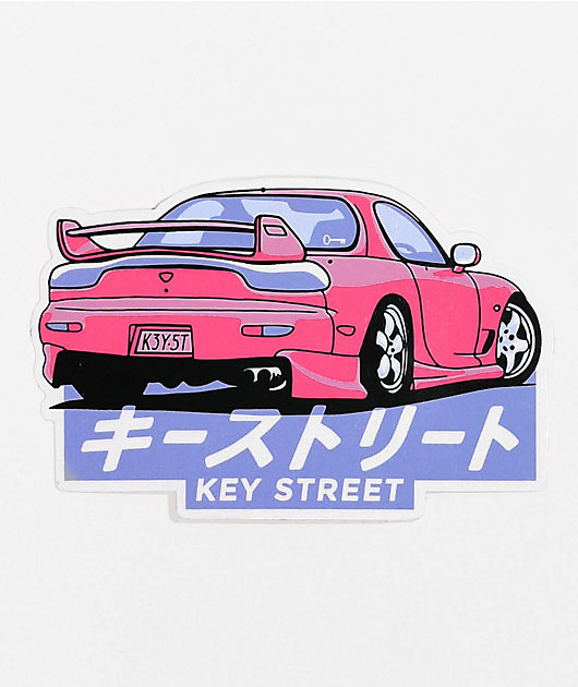 Key Street Kaiten Pegatina