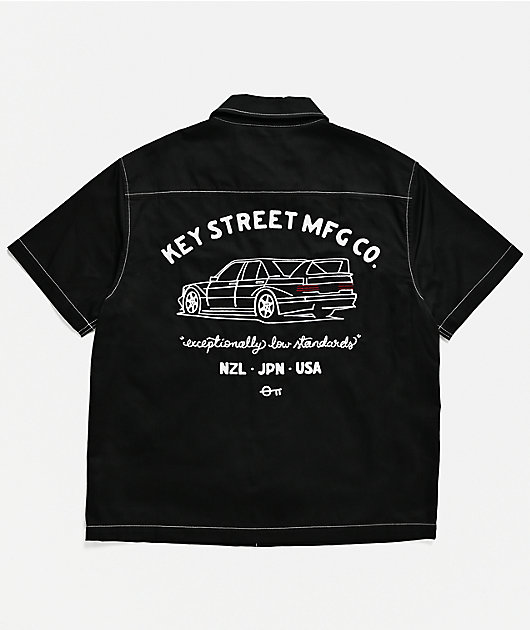 Key Street Low Standards Black Work Shirt
