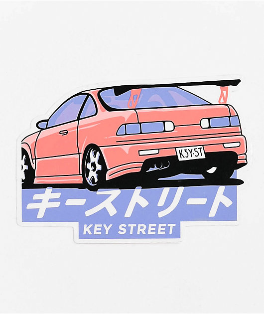 Key Street Moto Ichiban pegatina