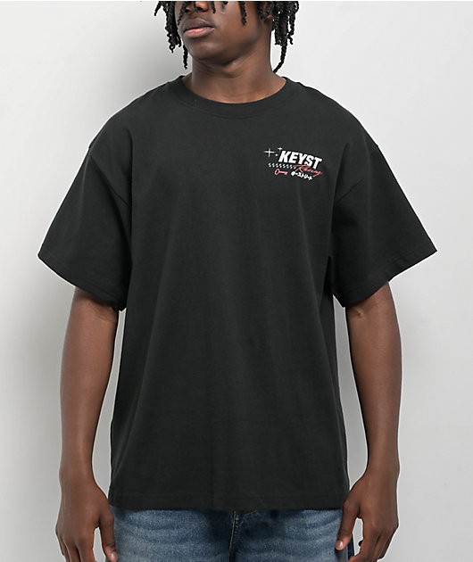 Key Street Racing Black T-Shirt