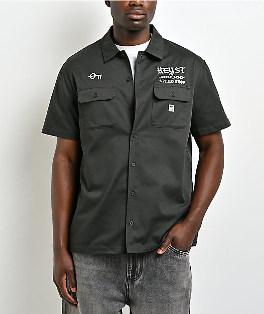 Key Street Speed Shop Black Work Shirt