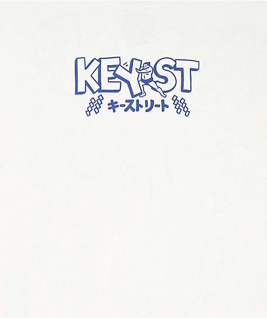 Key Street Sumo Wrestler White T-Shirt