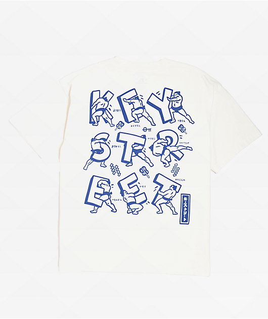 Key Street Sumo Wrestler White T-Shirt