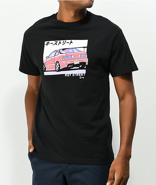 Key Street Type R camiseta negra