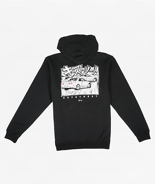 Key Street Versus Black Zip Hoodie Zumiez