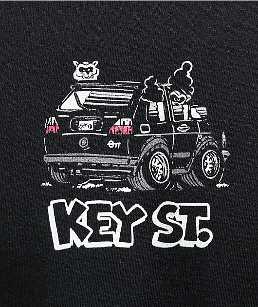 Key Street x Freakorico Hot Box Black T-Shirt | Zumiez