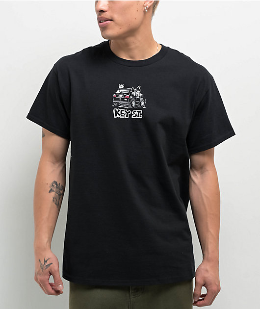 Key Street x Freakorico Hot Box Black T-Shirt | Zumiez