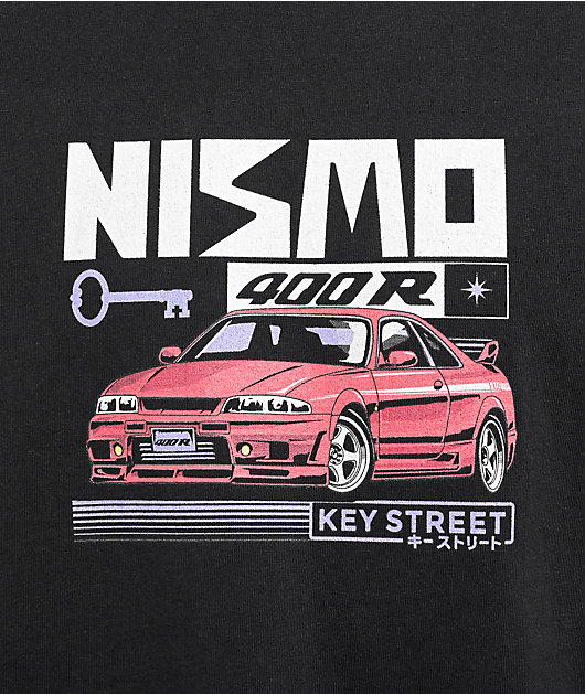 Key Street x NISMO 400R Black T-Shirt | Zumiez
