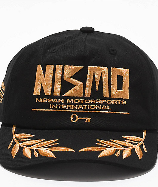 Key Street x NISMO Black & Gold Snapback Hat | Zumiez