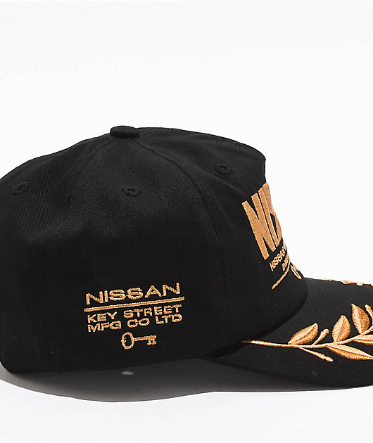 Key Street x NISMO Black & Gold Snapback Hat | Zumiez