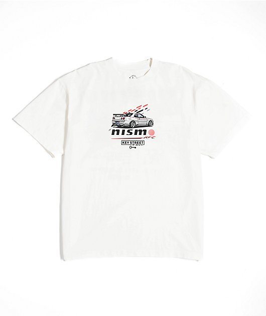 Key Street x NISMO GT-R White T-Shirt