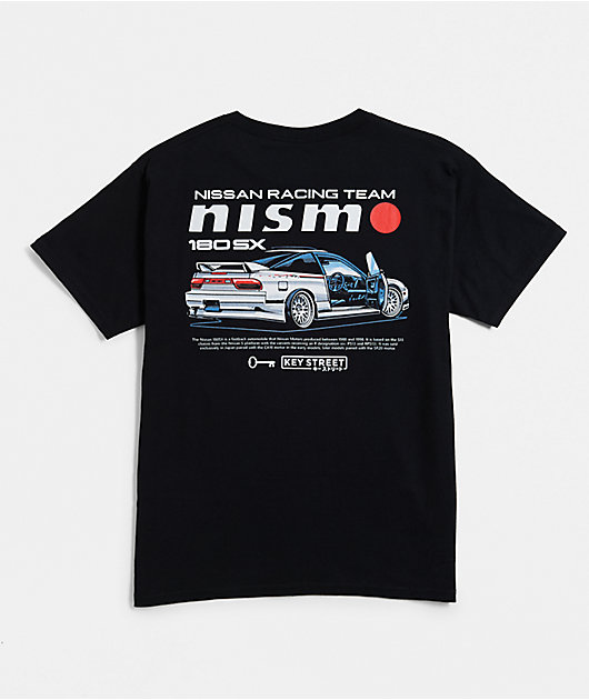 Key Street x Nismo Kids 180SX Black T-Shirt | Zumiez
