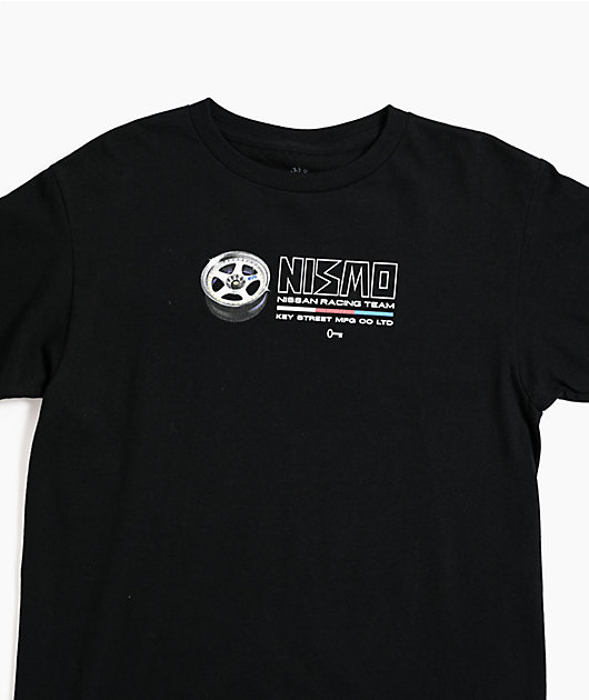 Key Street x NISMO Kids Wheel Black T-Shirt