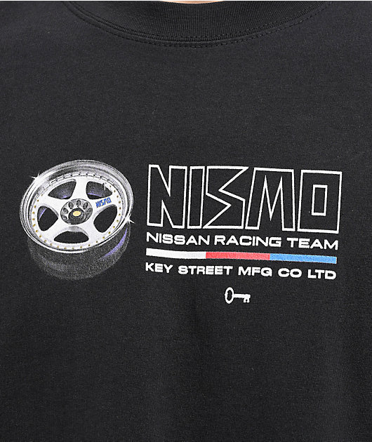 Key Street x NISMO Wheel Black T-Shirt