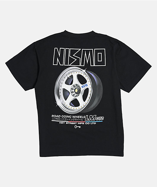 Key Street x NISMO Wheel Black T-Shirt