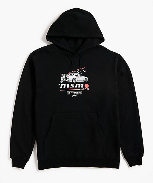 Key Street x Nismo GTR Black Hoodie