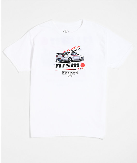 Key Street x Nismo Kids GTR White T-Shirt | Zumiez