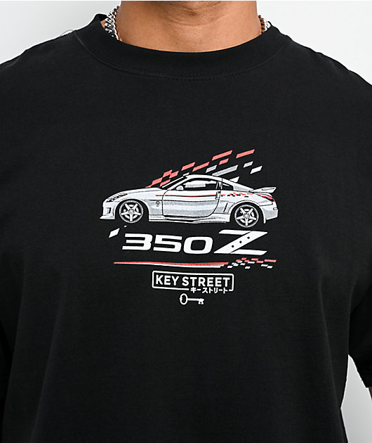Key Street x Nissan 350Z Black T-Shirt | Zumiez