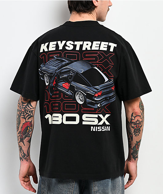 Key Street x Nissan Type X Black T-Shirt | Zumiez