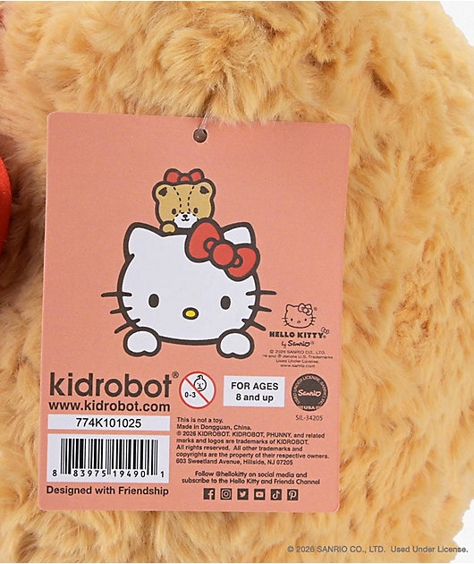 Kidrobot x Hello Kitty As Tiny Chum Plush Toy
