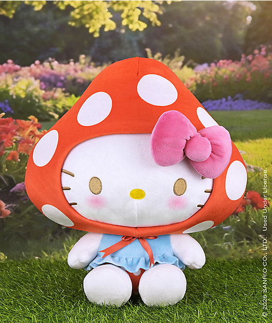 Kidrobot x Hello Kitty Mushroom Plush Toy