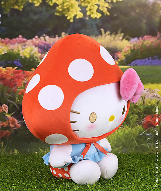 Kidrobot x Hello Kitty Mushroom Plush Toy