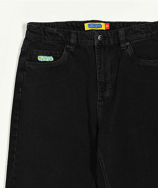 Kids Empyre Ultra Loose Shmutz Black Denim Jeans | Zumiez