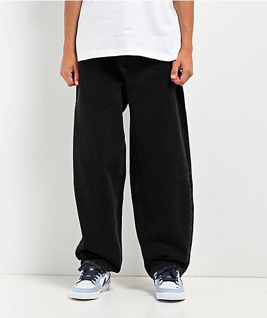 Kids Empyre Ultra Loose Shmutz Black Denim Jeans | Zumiez