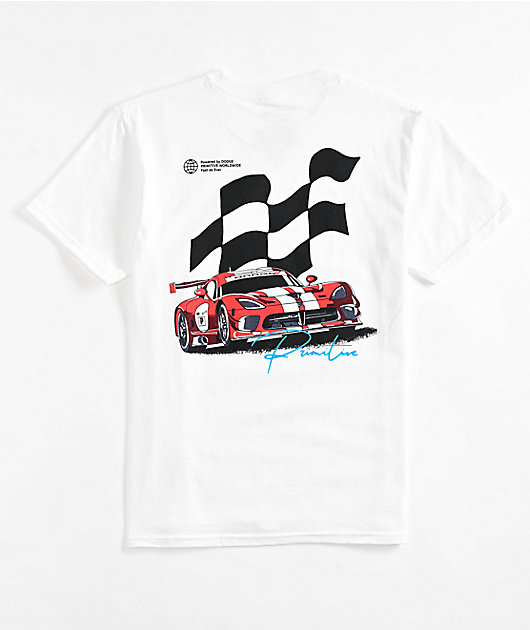 Kids Primitive x Dodge Powered White T-Shirt | Zumiez