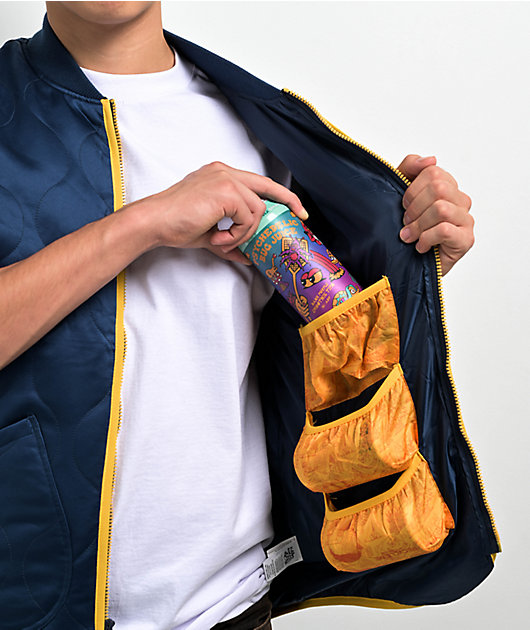 Killer Acid 6 Pack Navy & Yellow Vest | Zumiez