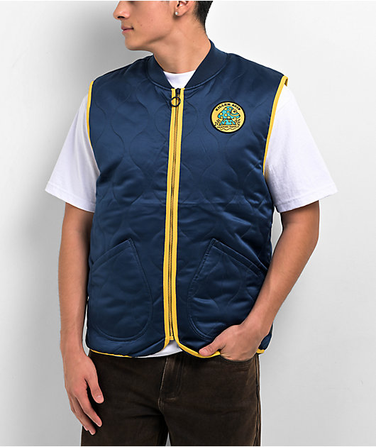Killer Acid 6 Pack Navy & Yellow Vest | Zumiez