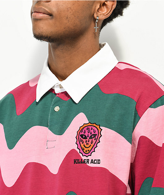 pink rugby jersey