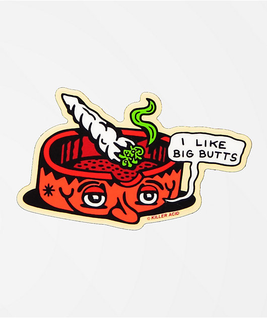 Killer Acid Ashtray pegatina