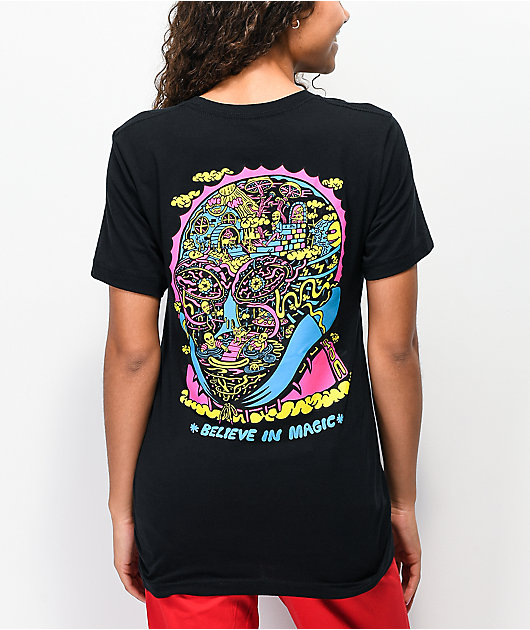Killer Acid Believe In Magic Black T-Shirt