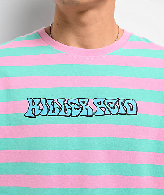 Killer Acid Feel Good Pink & Green T-Shirt | Zumiez
