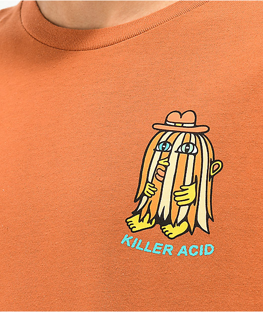 Killer Acid Freakin Out Coral T-Shirt