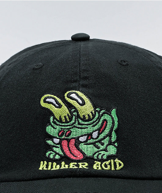 Killer Acid Froggy Black Strapback Hat
