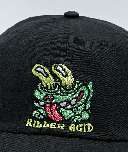 Killer Acid Froggy Black Strapback Hat